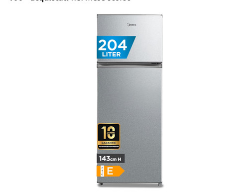 Midea 204l frigo - midea, doppia