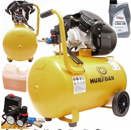 Huragan compressore 100l - compressore, 10